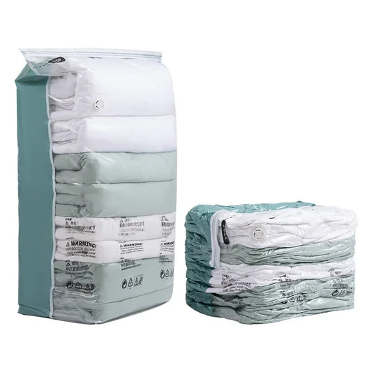 Vacuum Compression Bag Large Clothes Storage Bags Blankets Compression Empty Bag Travel Accessories Quilt Clothes Organizer